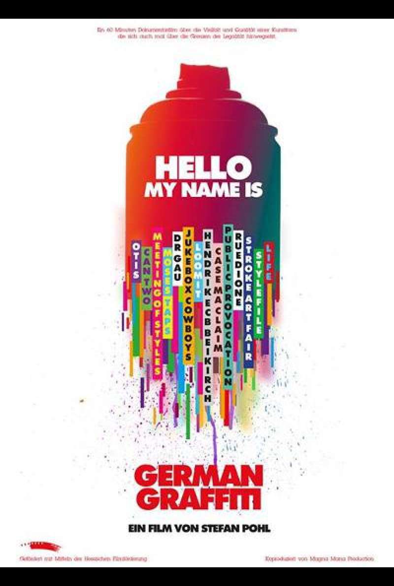 Hello my name is - German Graffiti - Filmplakat