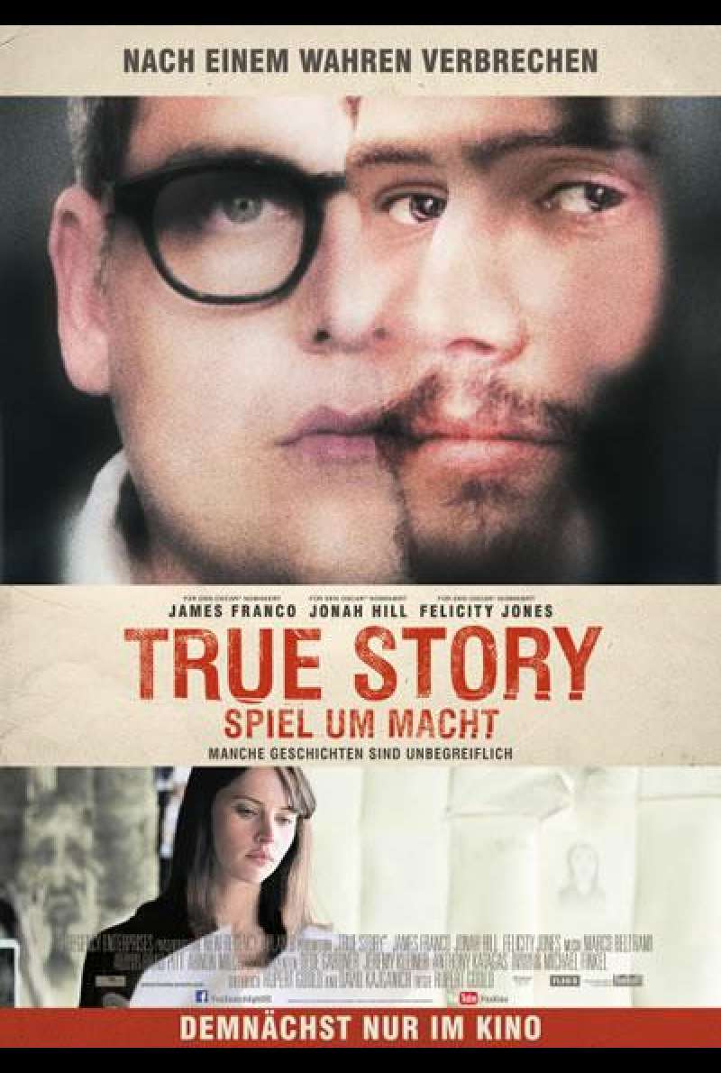 True Story - Spiel um Macht von Rupert Goold - Filmplakat