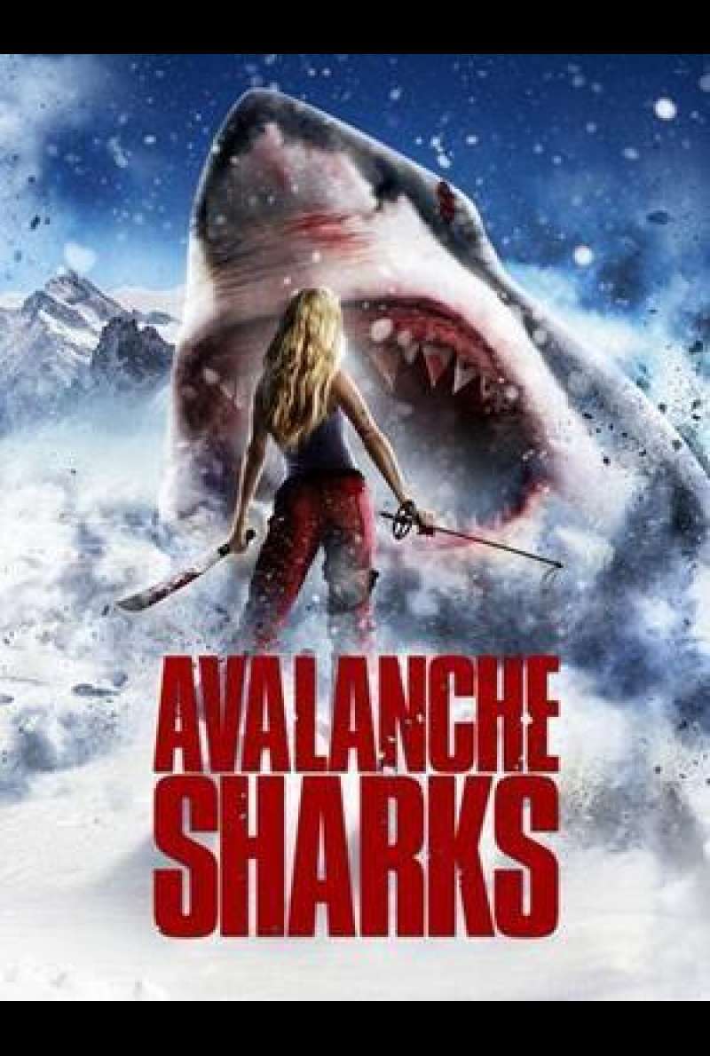 Avalanche Sharks - Filmplakat (CA)