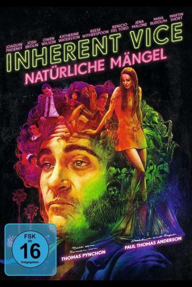 Inherent Vice - Natürliche Mängel - DVD-Cover