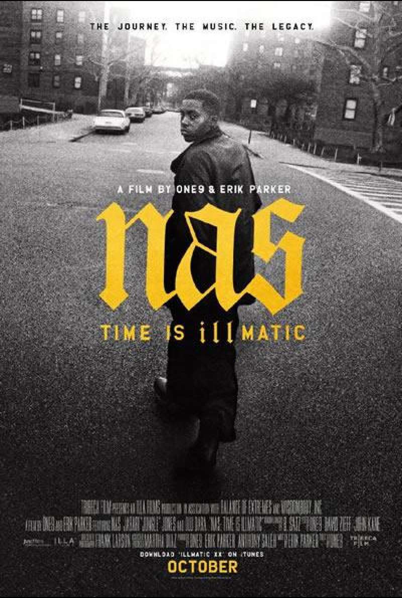 Nas - Time Is Illmatic - Filmplakat (US)