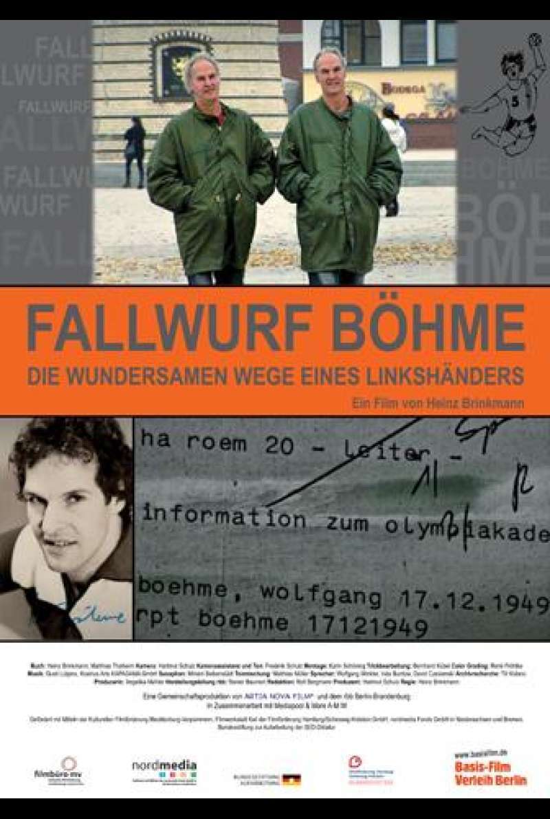 Fallwurf Böhme - Die wundersamen Wege eines Linkshänders von Heinz Brinkmann - Filmplakat