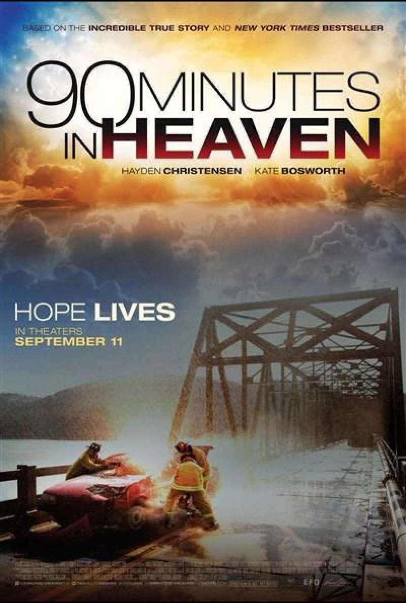 90 Minutes in Heaven von Michael Polish - Filmplakat (US)