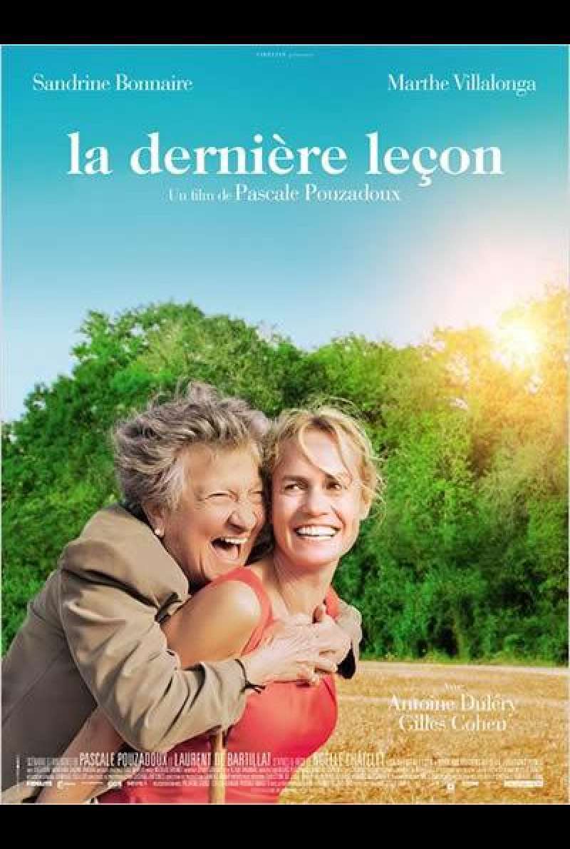 La Dernière Leçon - Filmplakat (FR)