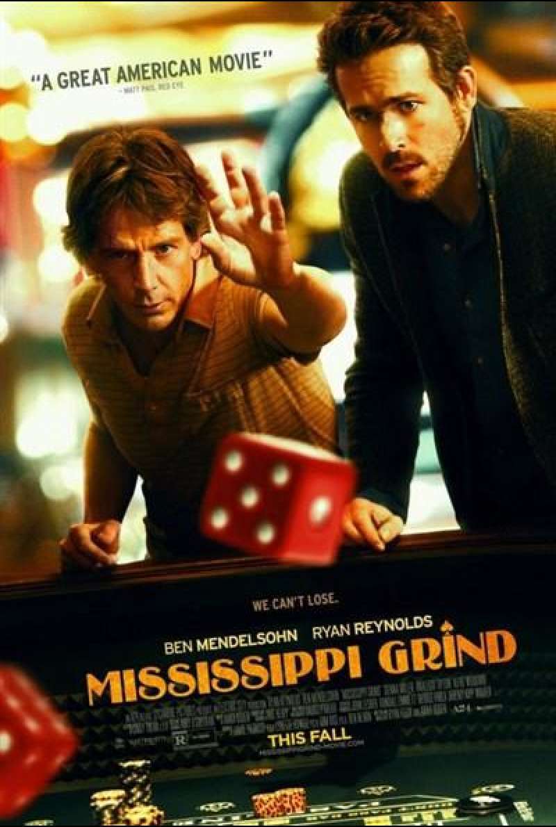 Mississippi Grind von Anna Boden und Ryan Fleck - Filmplakat (US)