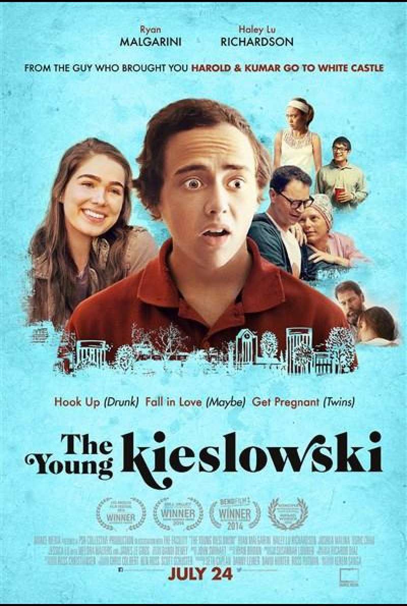 The Young Kieslowski von Kerem Sanga - Filmplakat (US)
