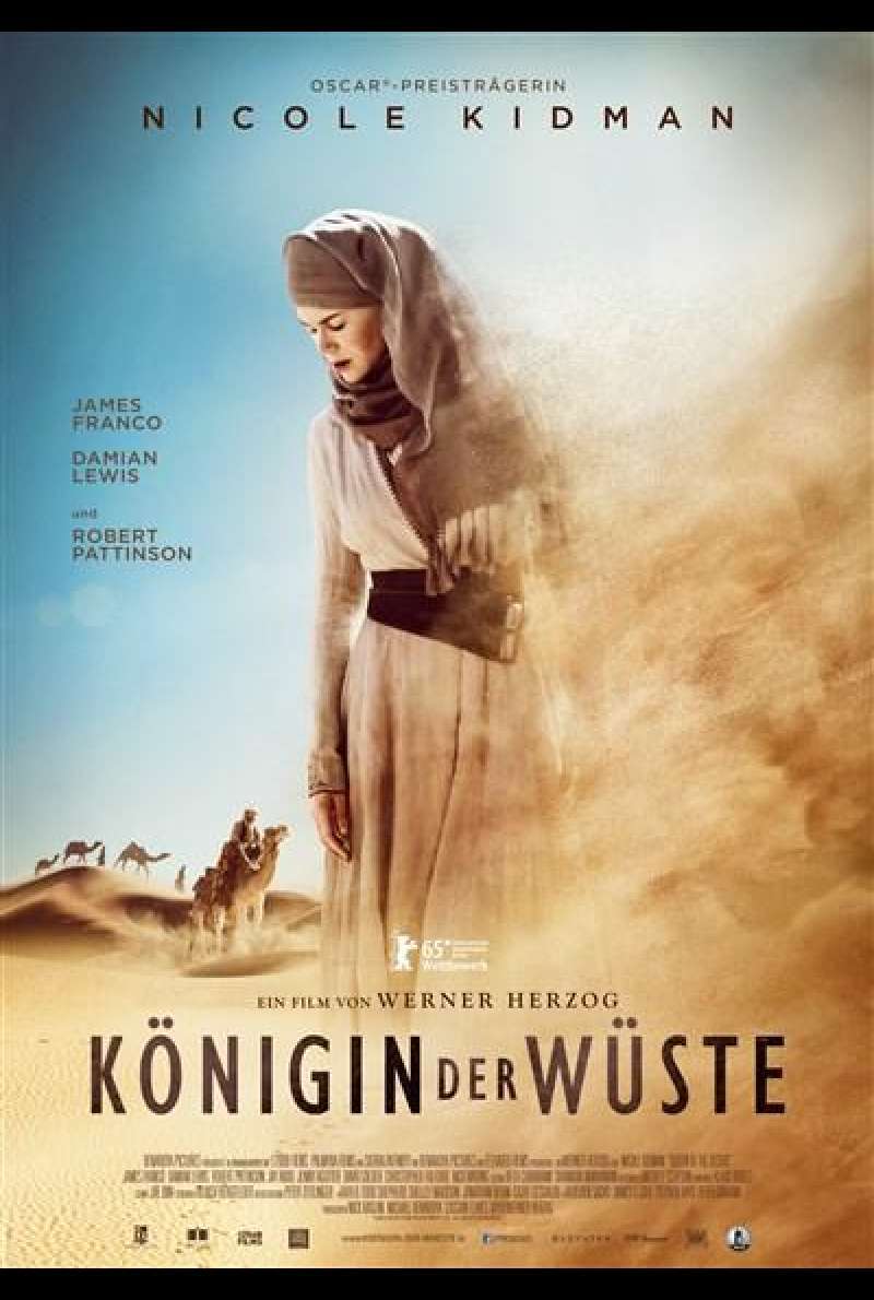Königin der Wüste von Werner Herzog - Filmplakat