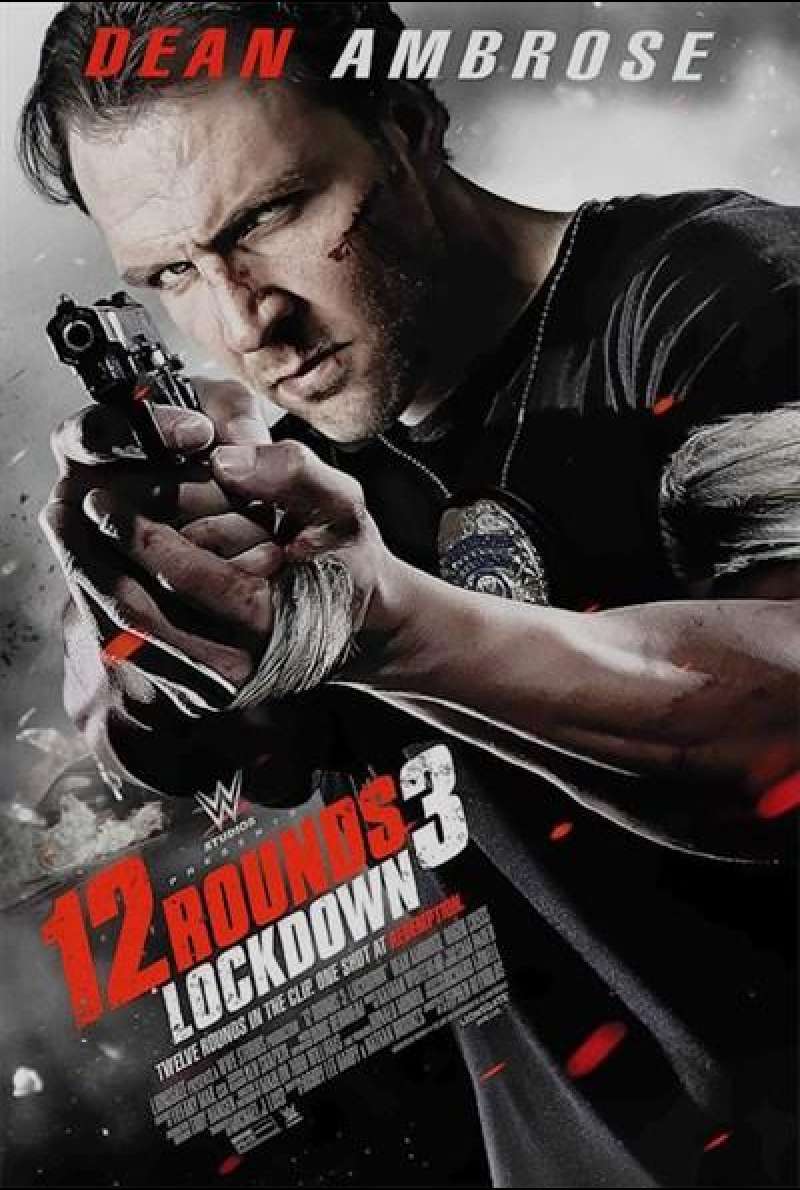 12 Rounds 3: Lockdown von Stephen Reynolds - Filmplakat (US)