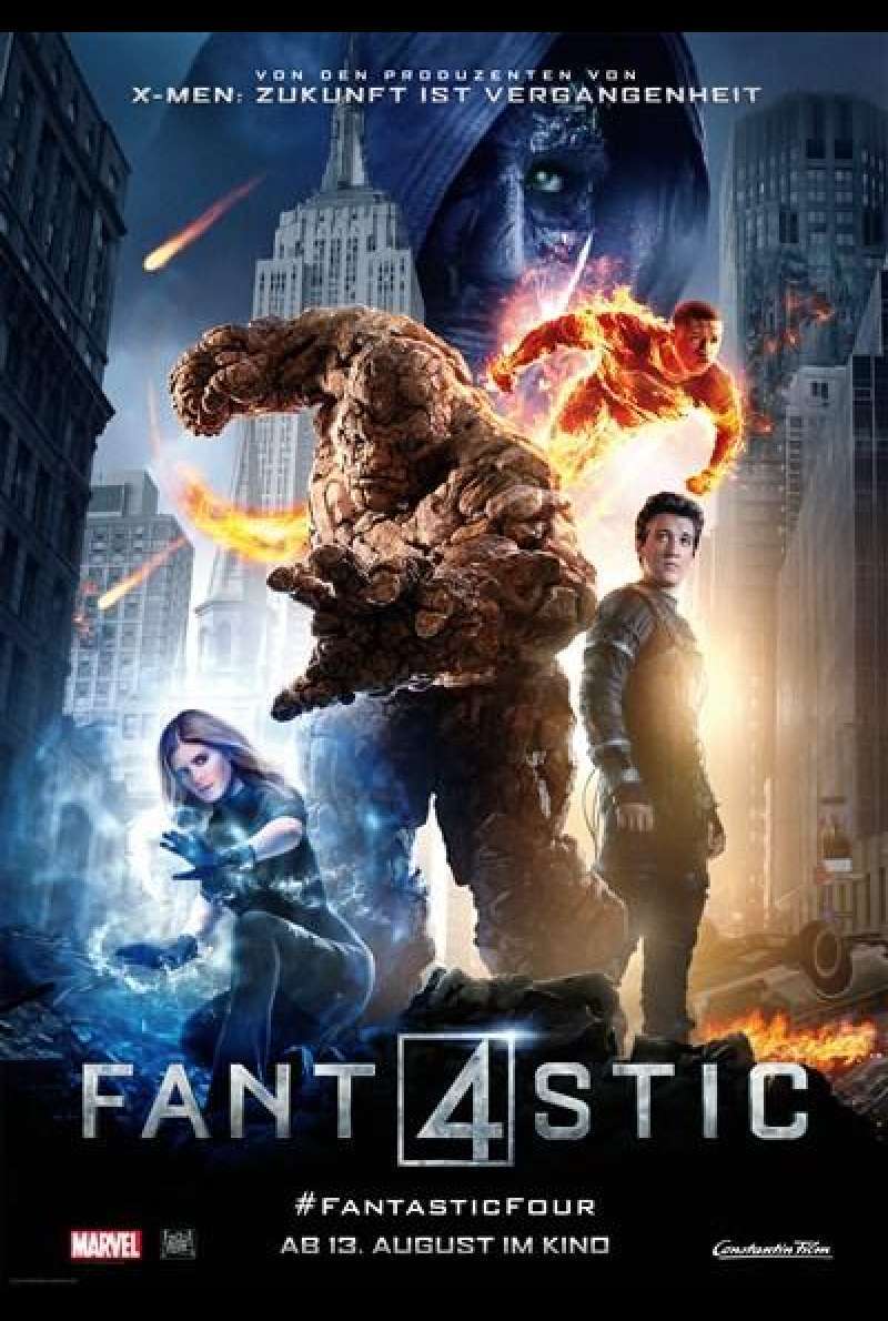 Fantastic Four von Josh Trank - Filmplakat