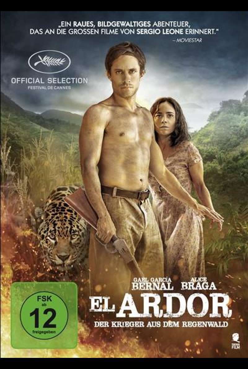 El Ardor - Der Krieger aus dem Regenwald - DVD-Cover