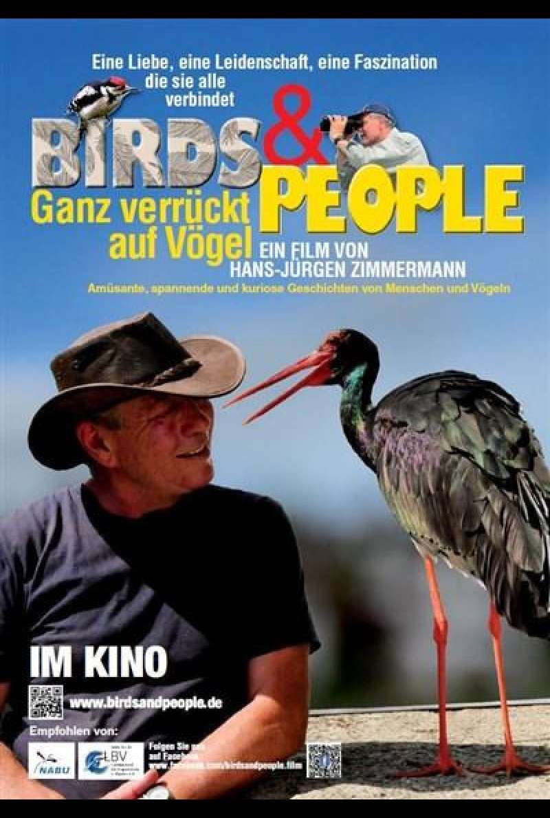 Birds and People - Ganz verrückt auf Vögel von Hans-Jürgen Zimmermann - Filmplakat