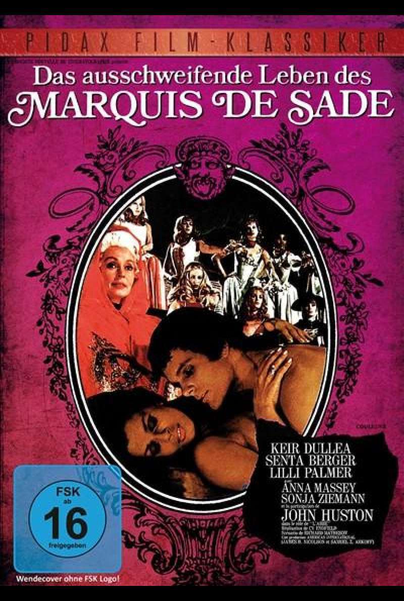 Das ausschweifende Leben des Marquis de Sade - DVD-Cover