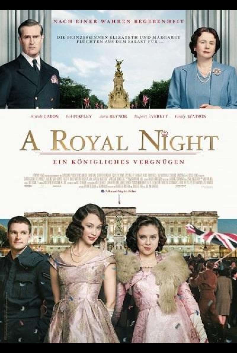 A Royal Night - Ein königliches Vergnügen - Filmplakat