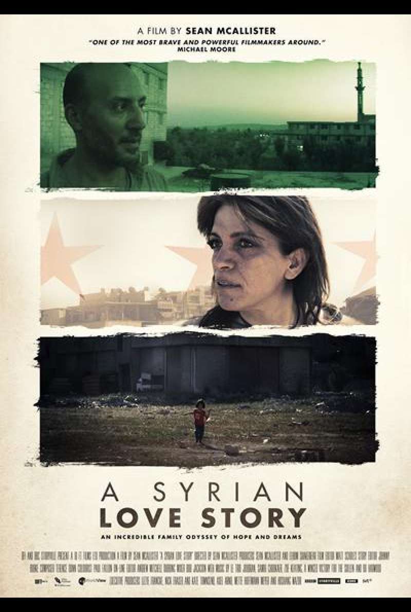 A Syrian Love Story - Filmplakat (GB)