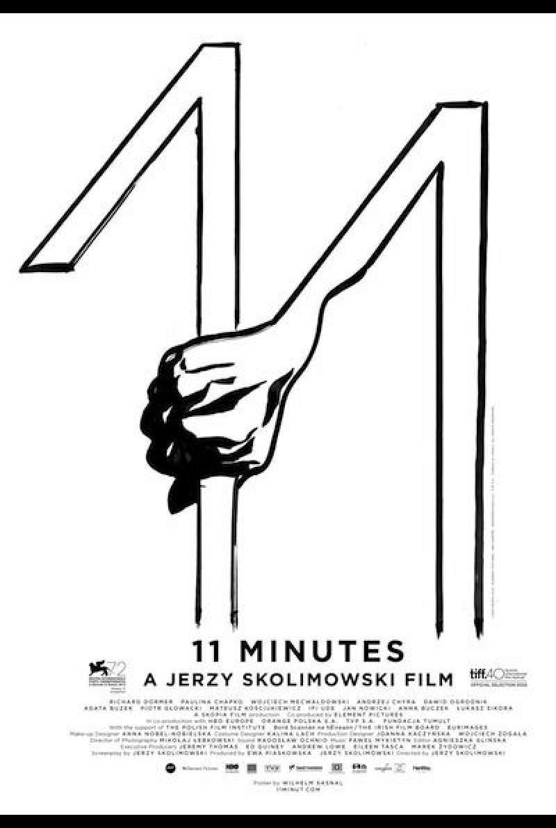 11 Minutes von Jerzy Skolimowski - Filmplakat (INT)