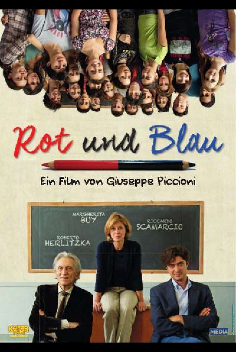 Rot und Blau - Filmplakat