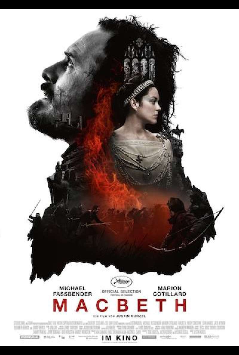 Macbeth (2015) von Justin Kurzel - Filmplakat