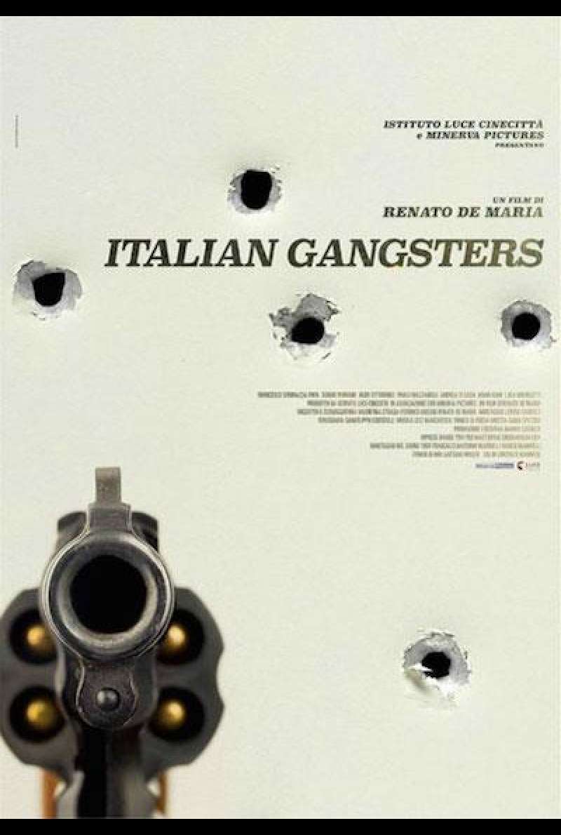 Italian Gangsters von Renato De Maria - Filmplakat (IT)