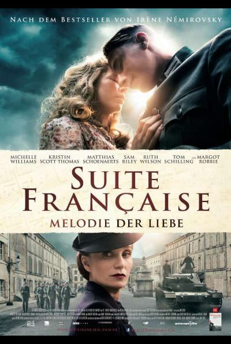 Suite Française von Saul Dibb - Filmplakat