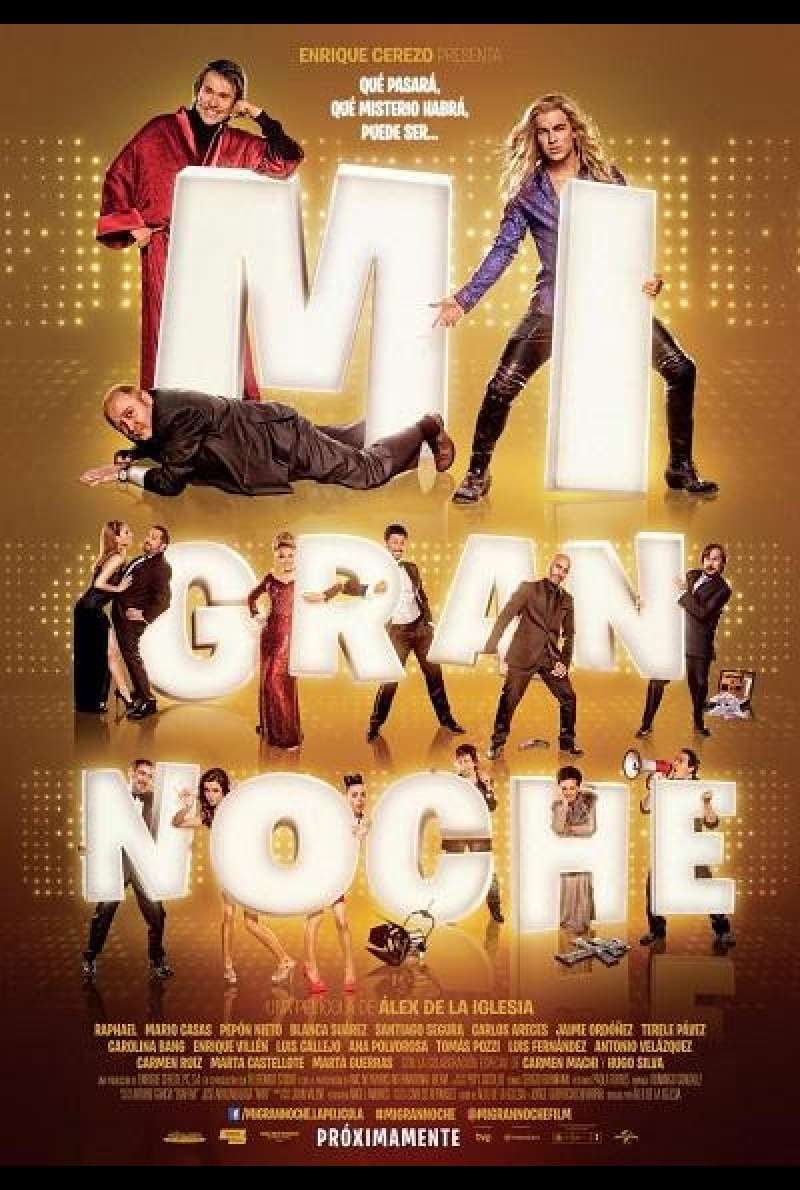 Mi Gran Noche - Filmplakat (INT)