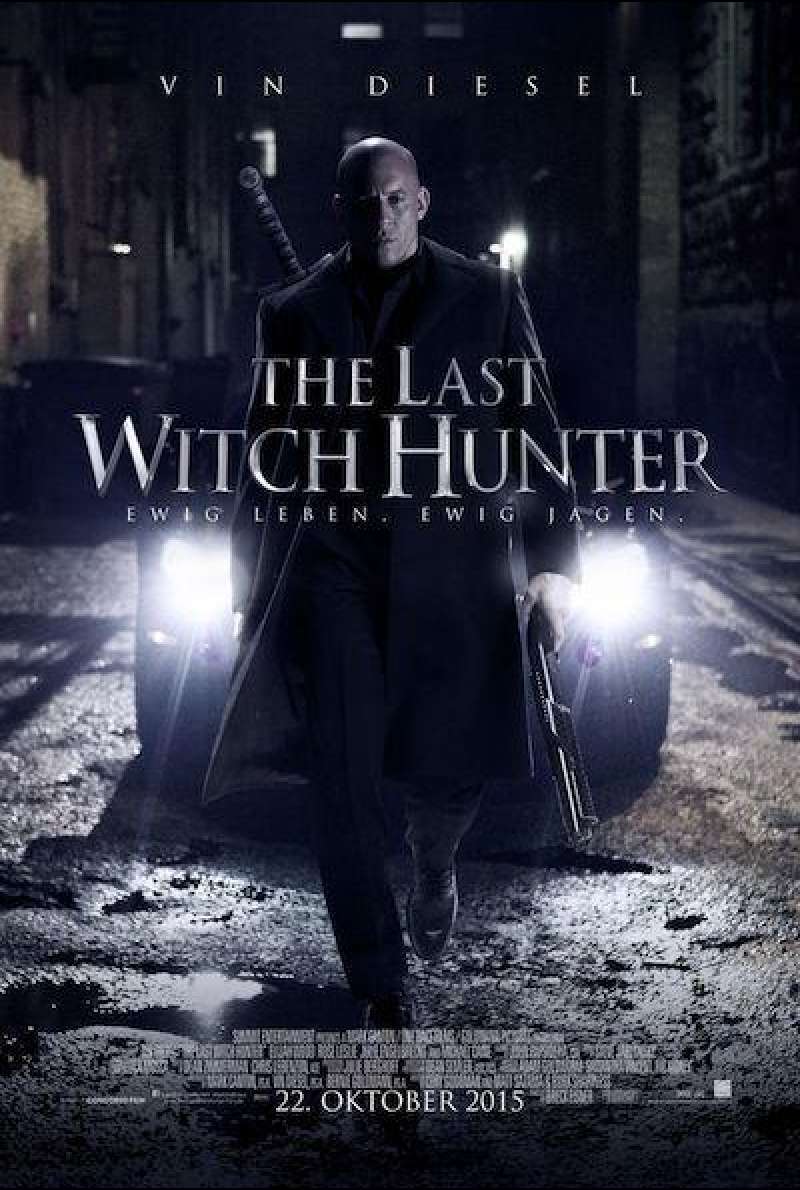 The Last Witch Hunter von Breck Eisner - Filmplakat