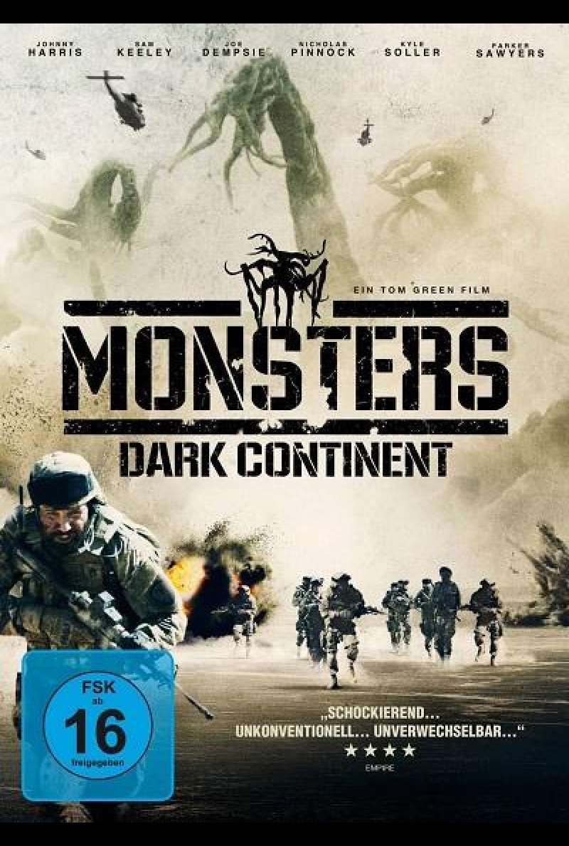Monsters: Dark Continent - DVD-Cover