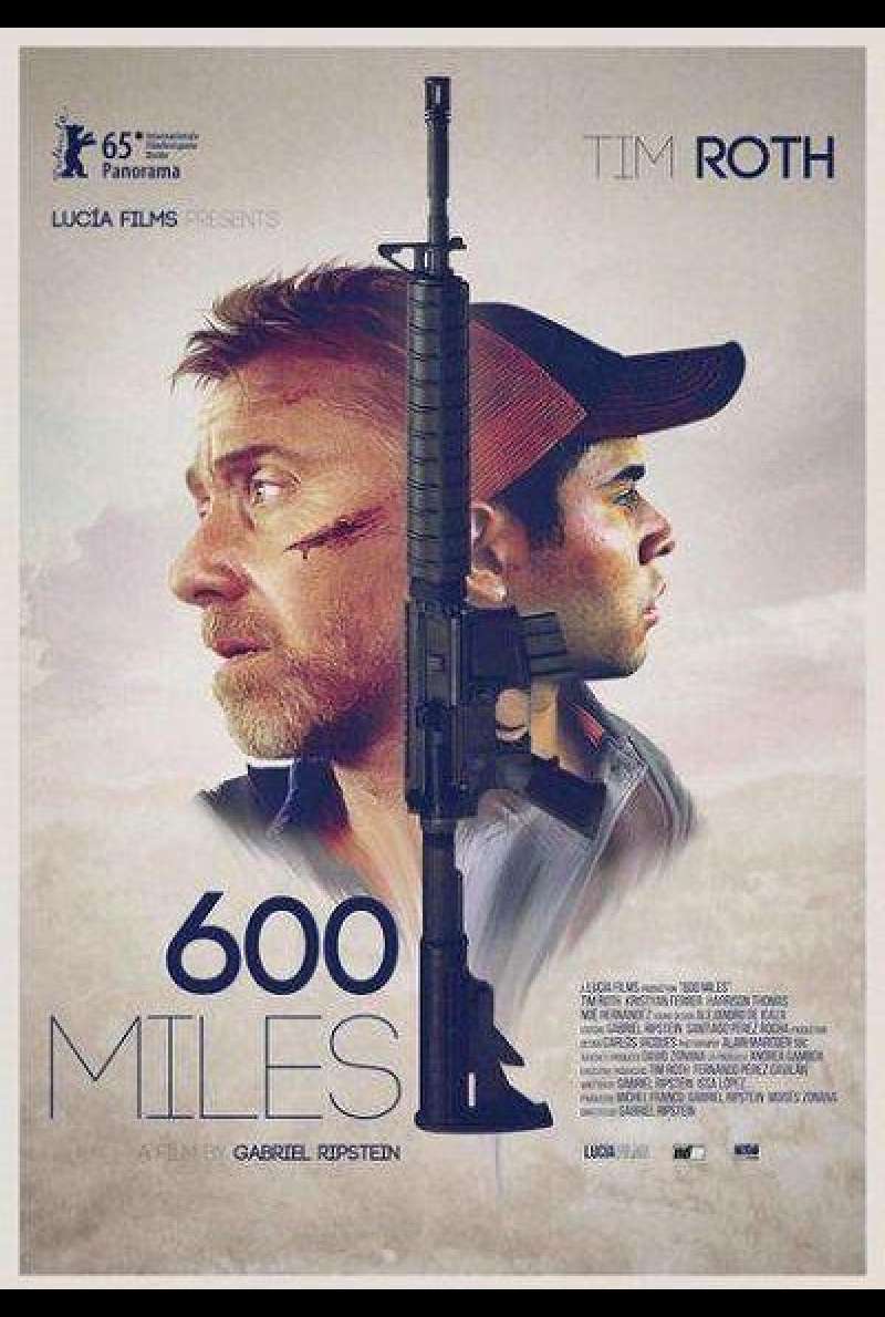 600 Miles - Filmplakat (INT)