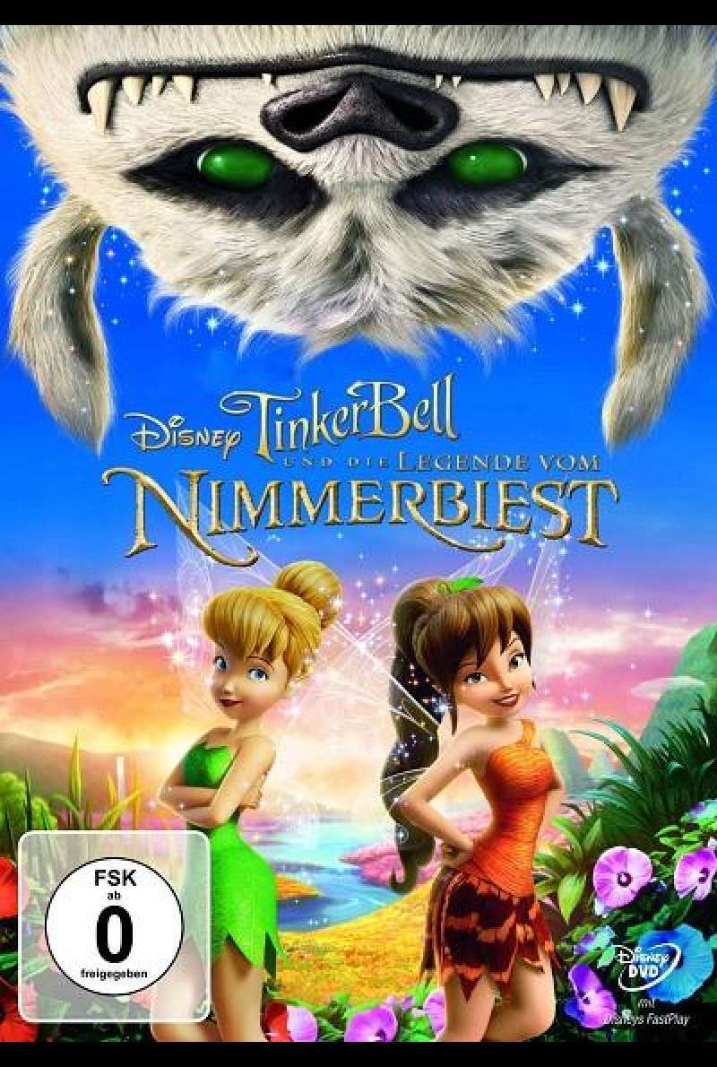 TinkerBell und die Legende vom Nimmerbiest - DVD-Cover