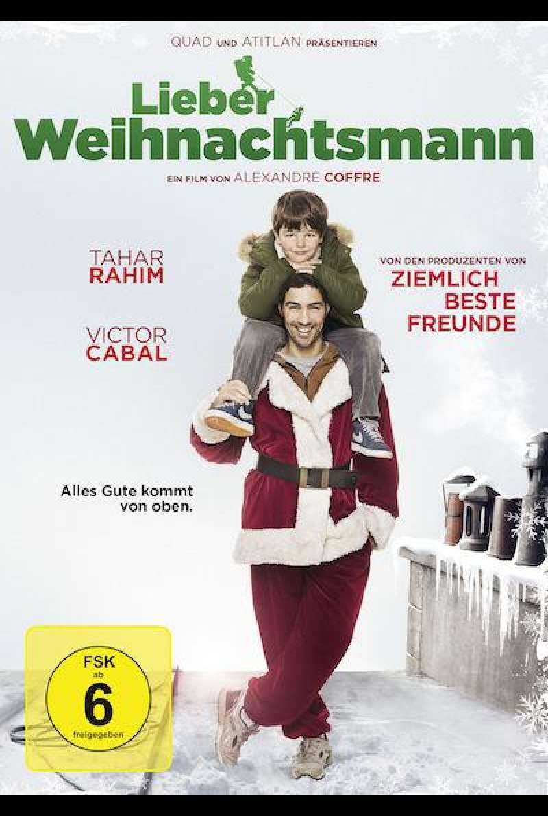 Lieber Weihnachtsmann von Alexandre Coffre -DVD-Cover