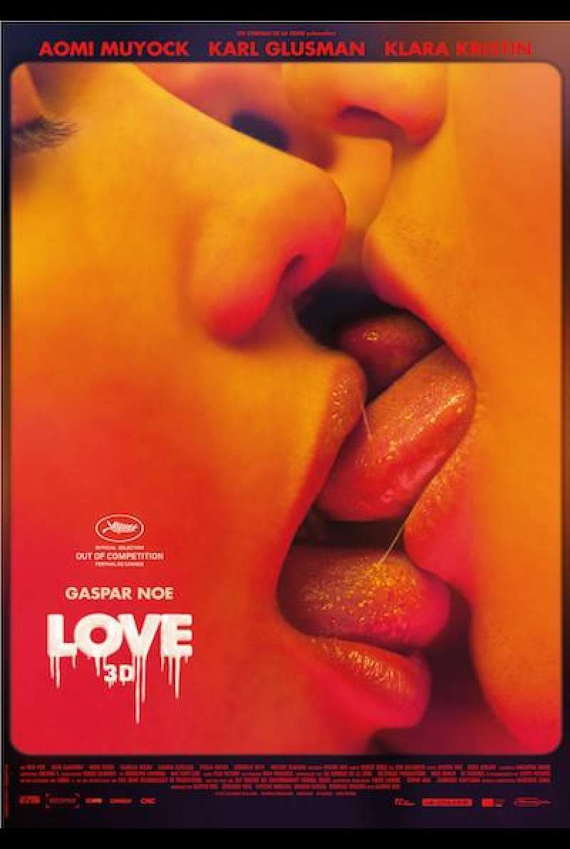 Love 3D (2015) von Gaspar Noé - Filmplakat