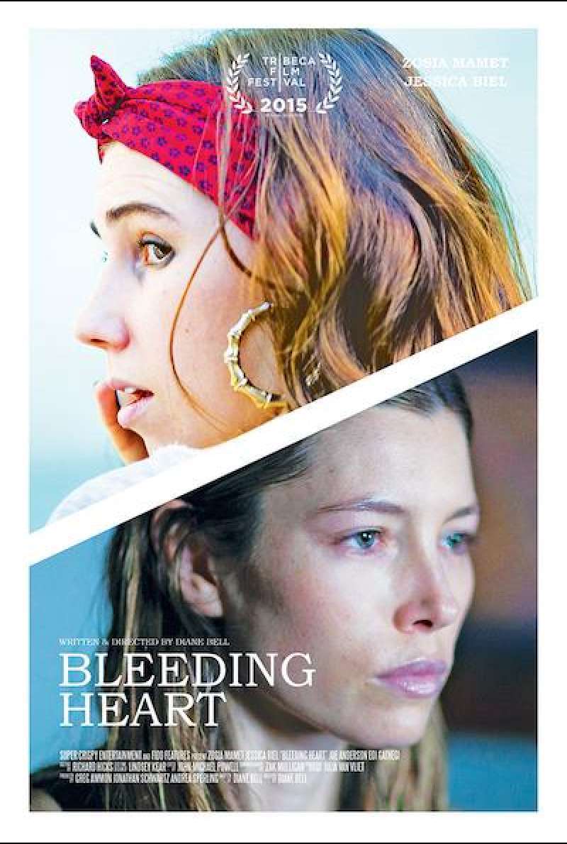 Bleeding Heart von Diane Bell - Filmplakat (US)