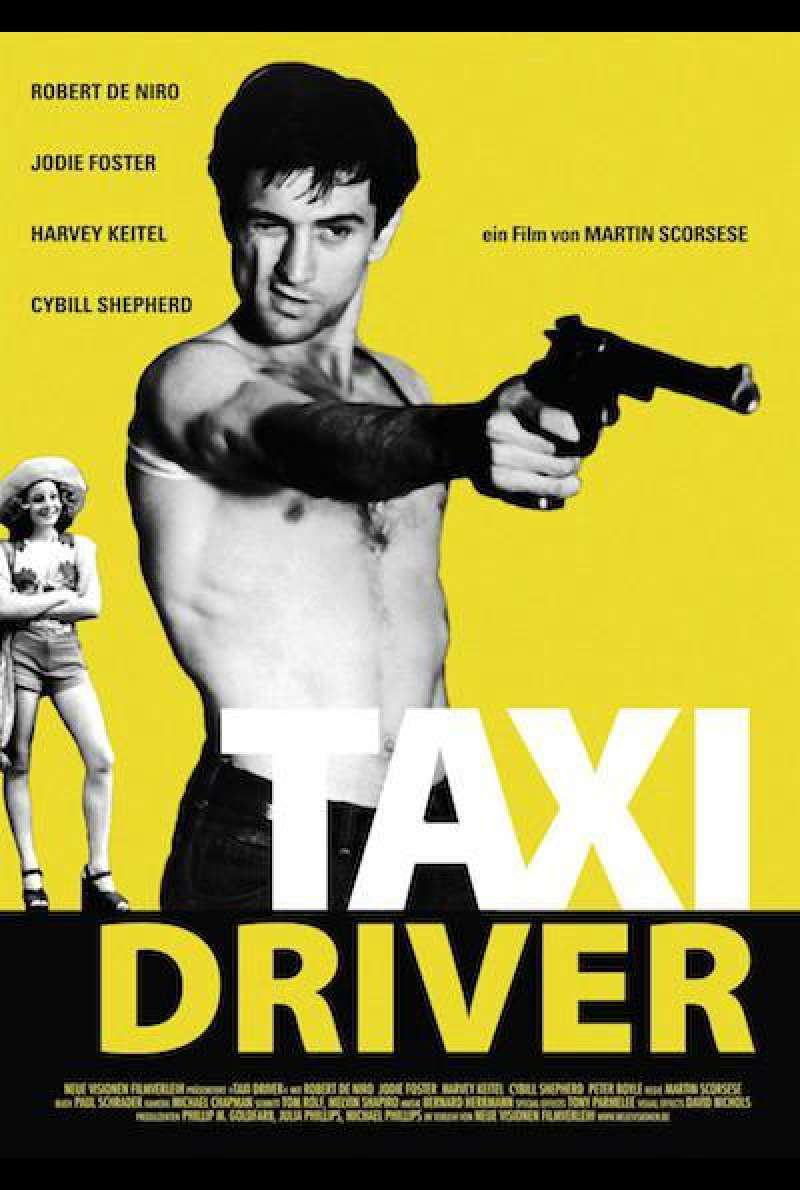 Taxi Driver von Martin Scorsese - Filmplakat (US)
