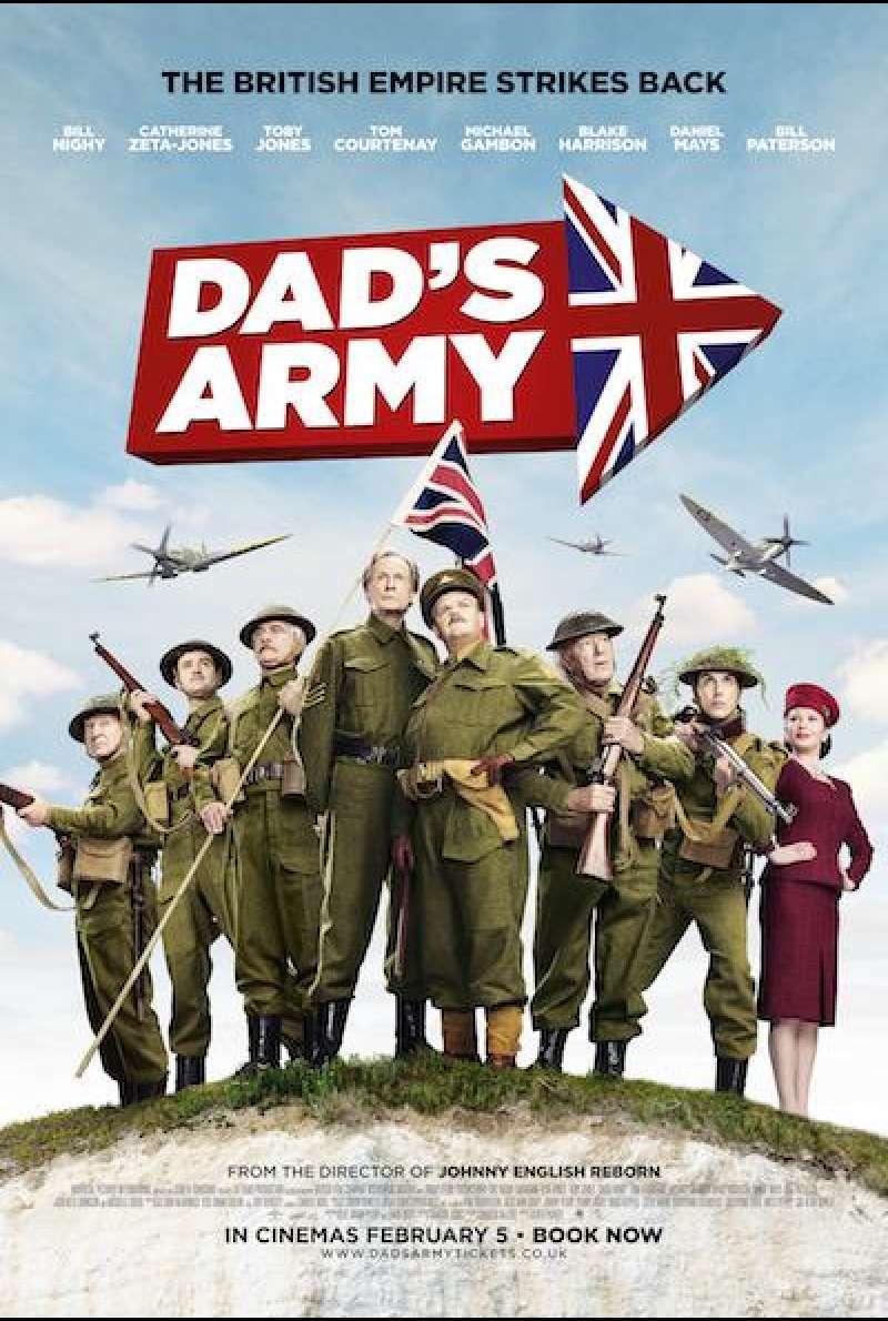 Dad's Army von Oliver Parker - Filmplakat (UK)