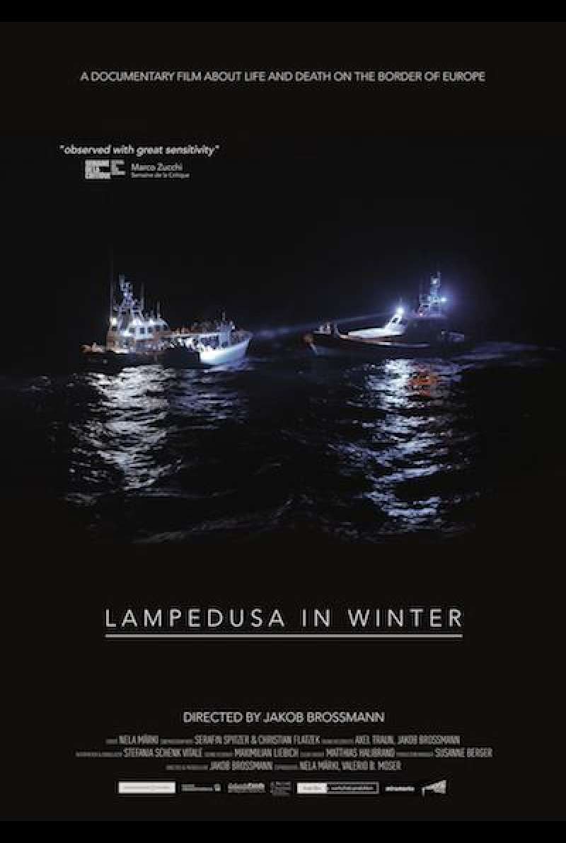 Lampedusa im Winter von Jakob Brossmann - Filmplakat (INT)