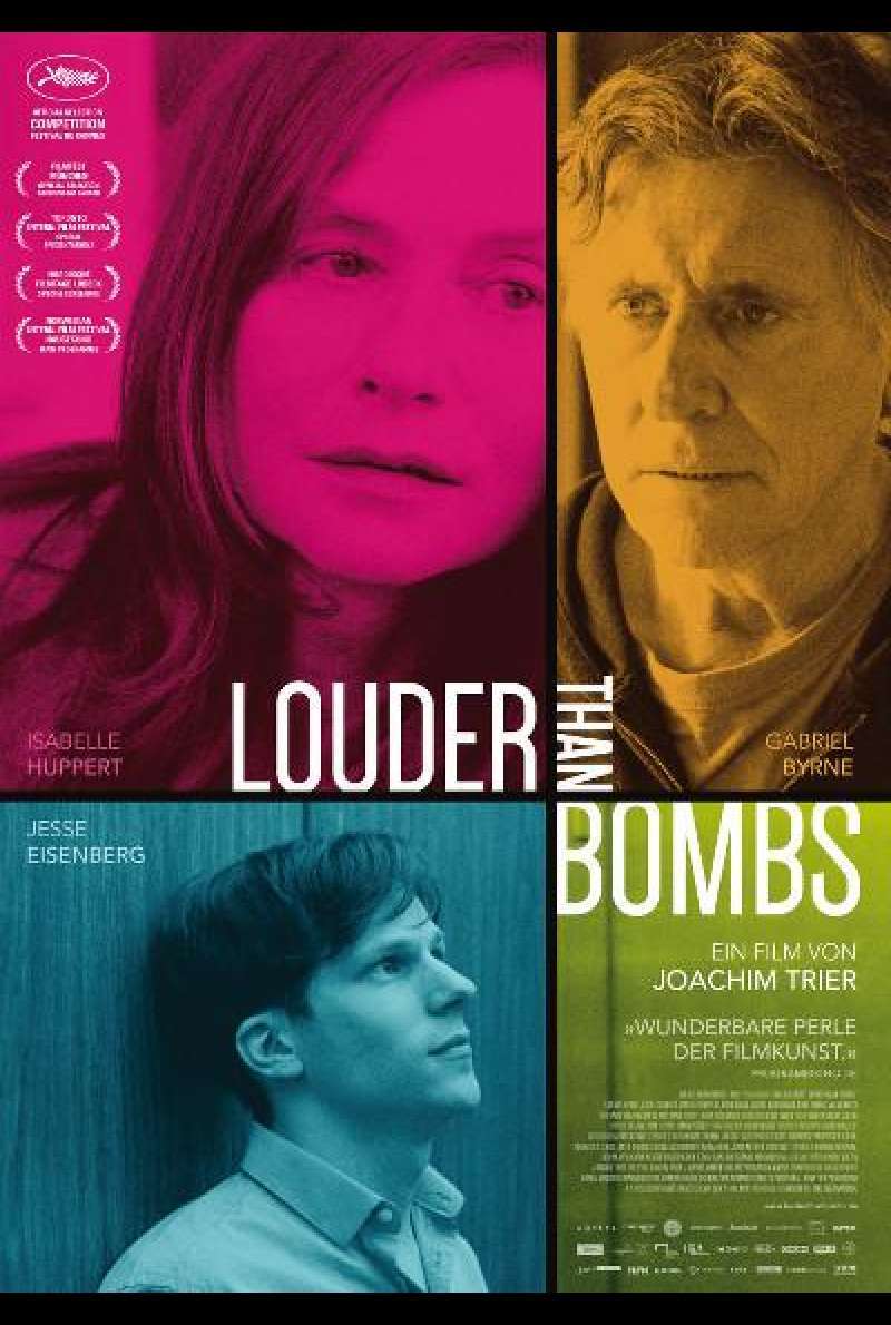 Louder Than Bombs von Joachim Trier - Filmplakat