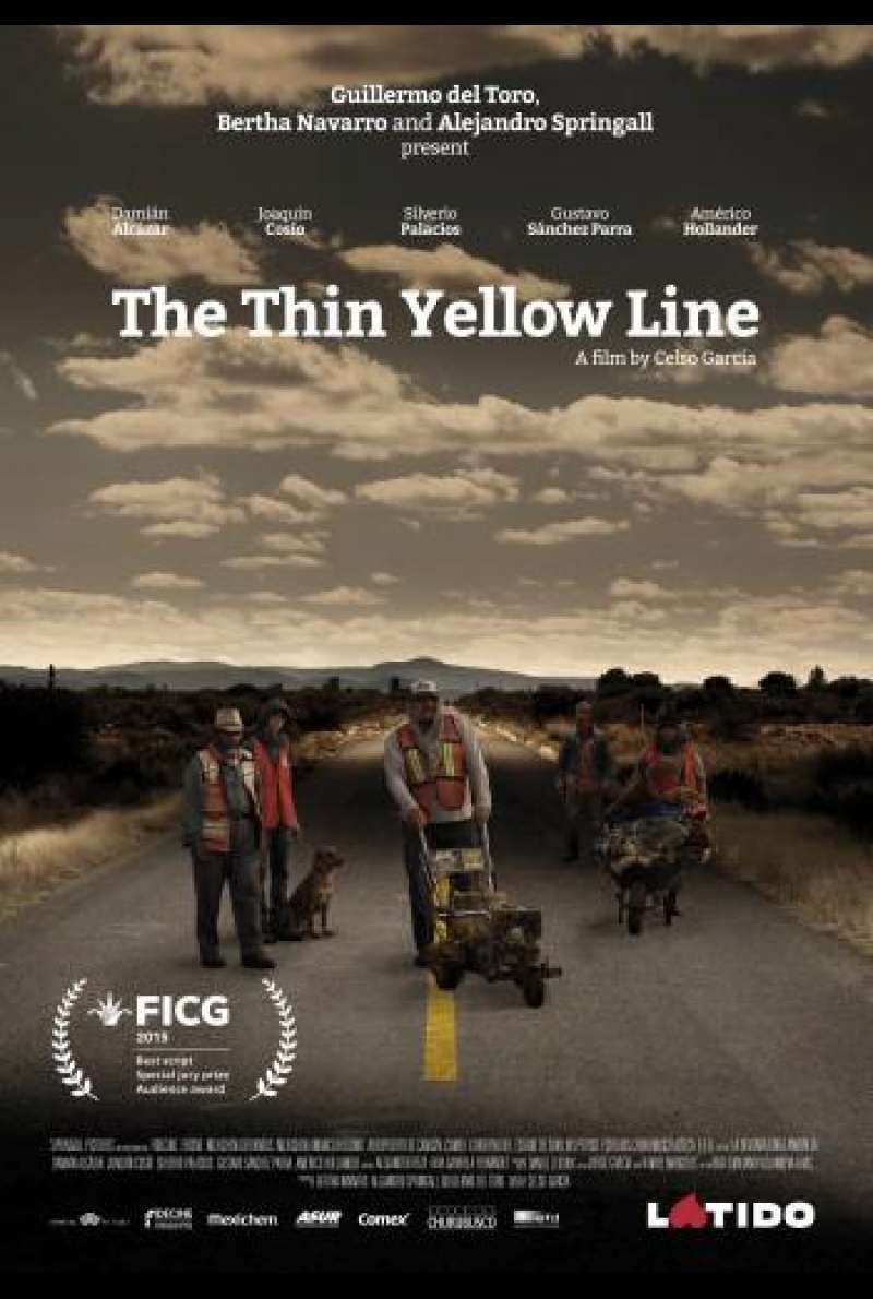 La delgada línea amarilla von Celso R. Garcia - Filmplakat (INT)