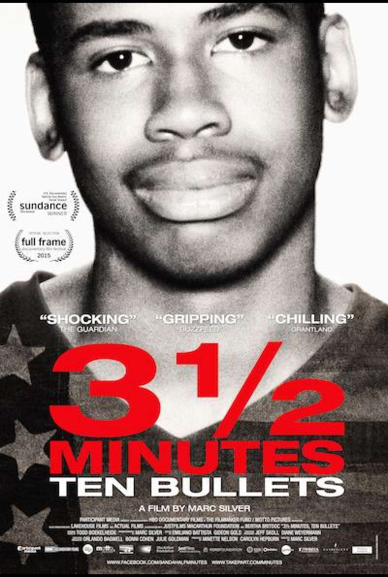 3½ Minutes, Ten Bullets von Marc Silver - Filmplakat (US)