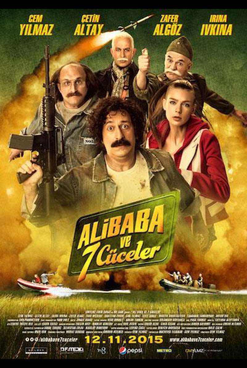 Ali Baba ve 7 Cüceler - Filmplakat (TR)