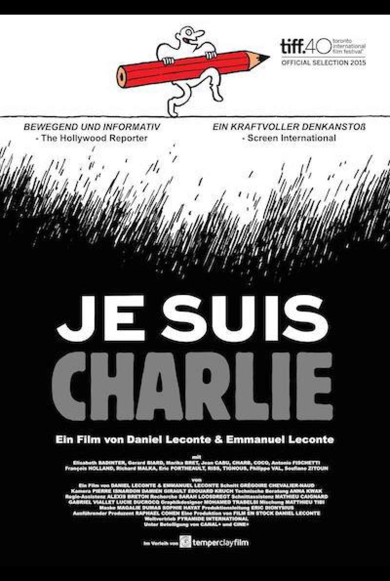 Je suis Charlie von Daniel und Emmanuel Leconte - Filmplakat