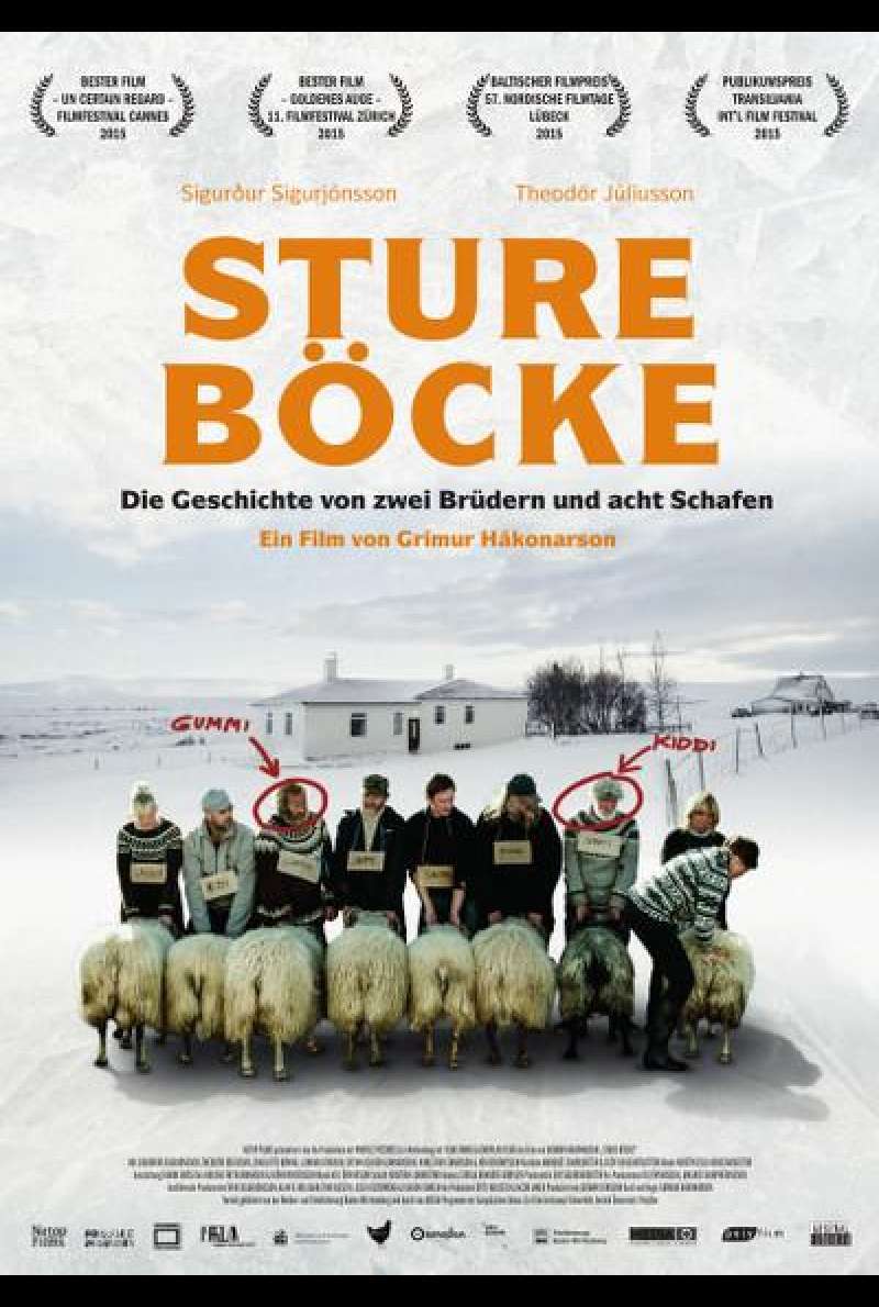 Sture Böcke von Grímur Hákonarson - Filmplakat 