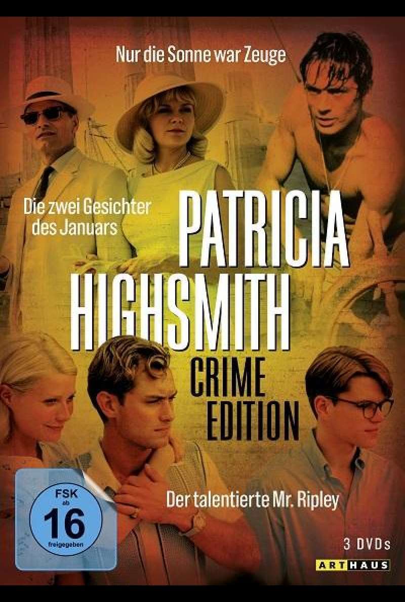 Patricia Highsmith Crime Edition - Blu-ray-Cover