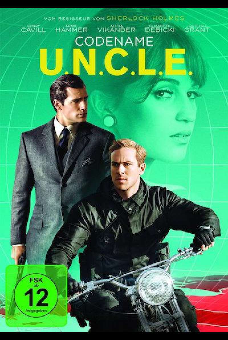 Codename U.N.C.L.E. von Guy Ritchie - DVD-Cover