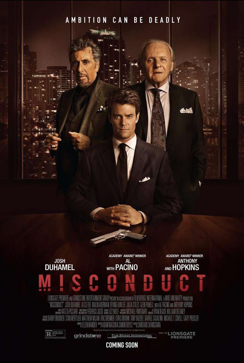 Misconduct von Shintaro Shimosawa - Filmplakat (US)
