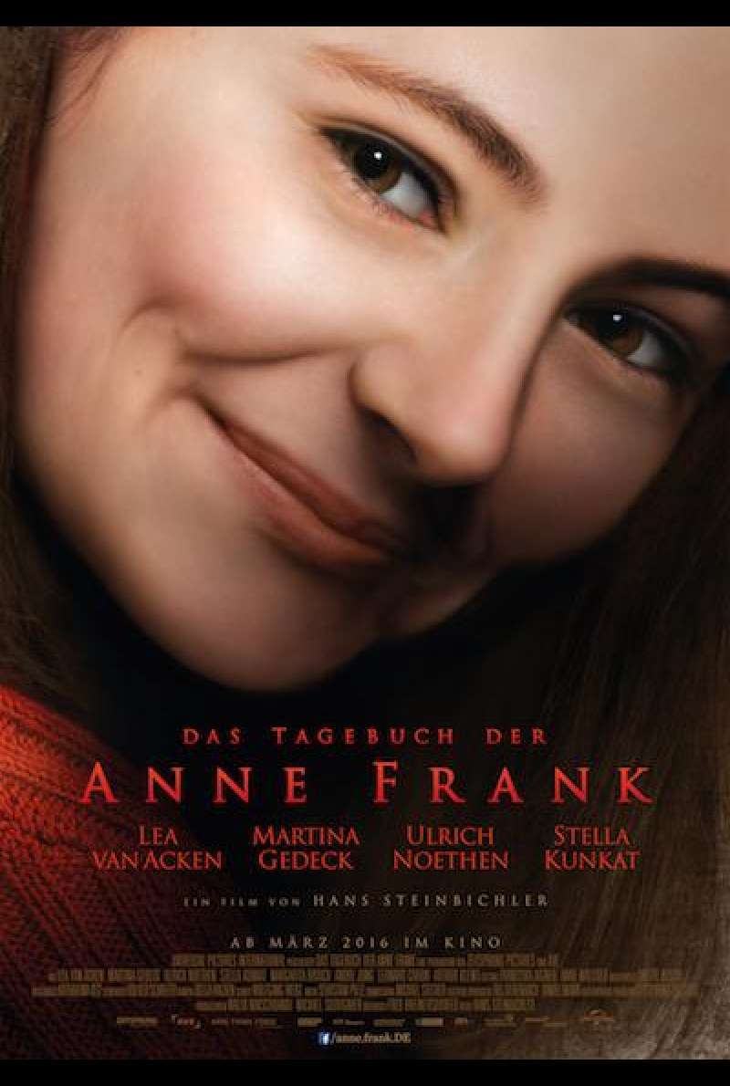Das Tagebuch der Anne Frank von Hans Steinbichler - Filmplakat