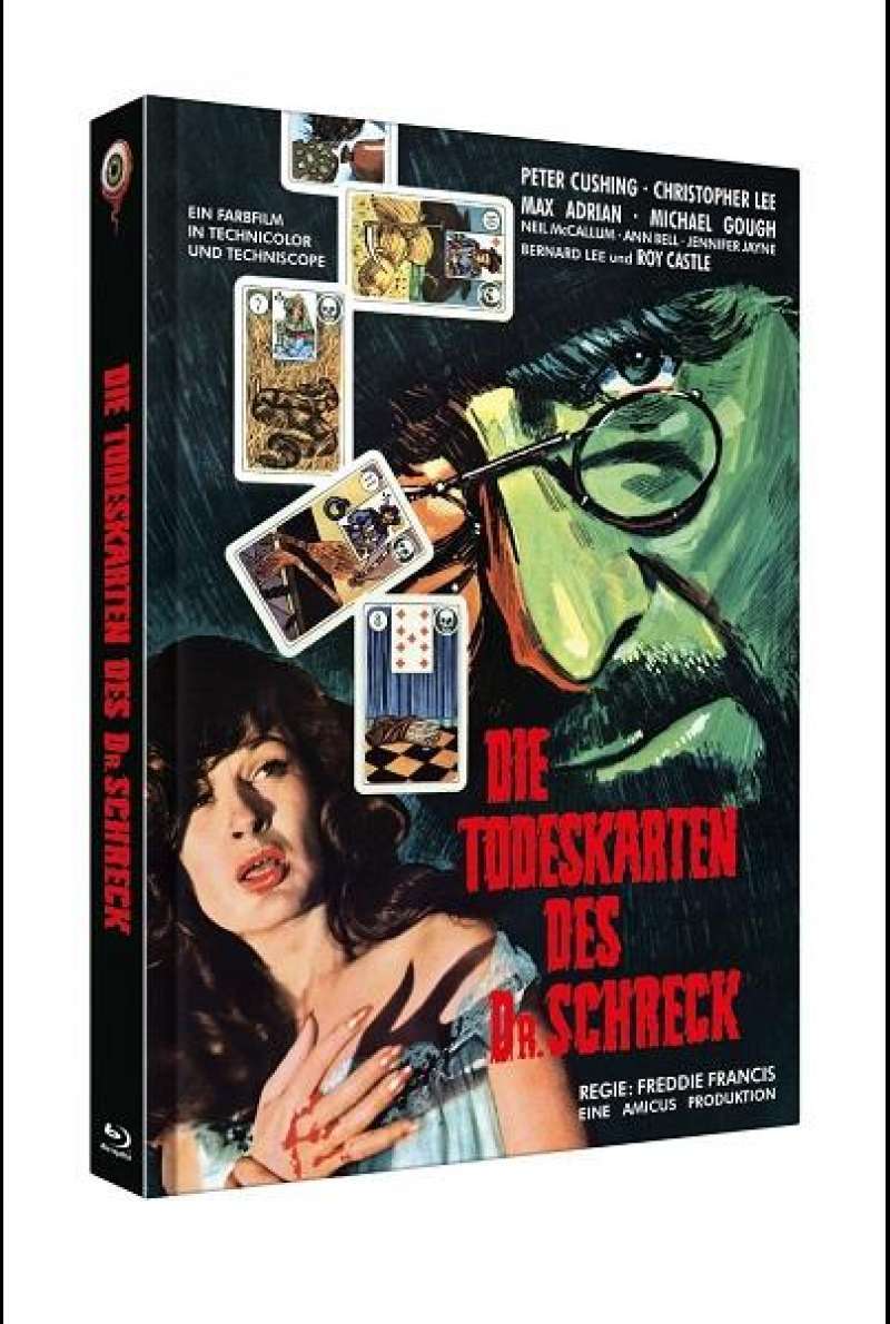 Die Todeskarten des Dr. Schreck - Blu-ray-Cover