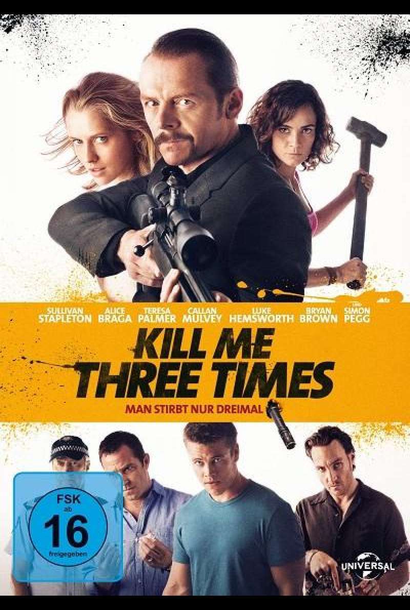 Kill Me Three Times - Man stirbt nur dreimal - DVD-Cover