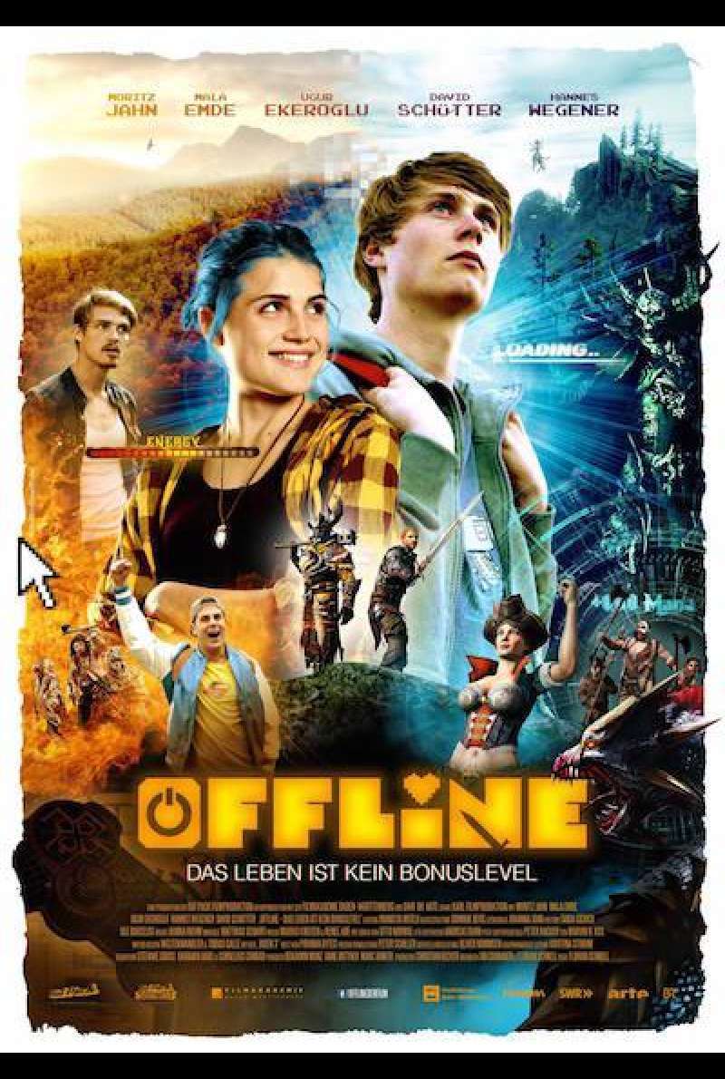 Offline - Das Leben ist kein Bonuslevel von Florian Schnell - Filmplakat