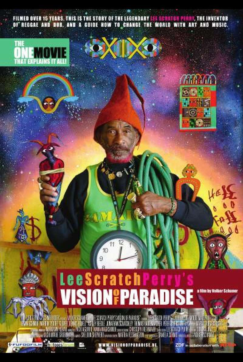 Lee Scratch Perry's Vision of Paradise von Volker Schaner - Filmplakat