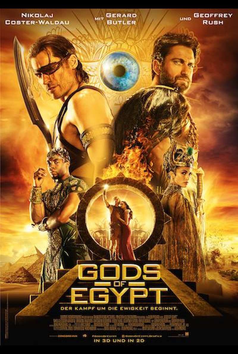 Gods of Egypt von Alex Proyas - Filmplakat