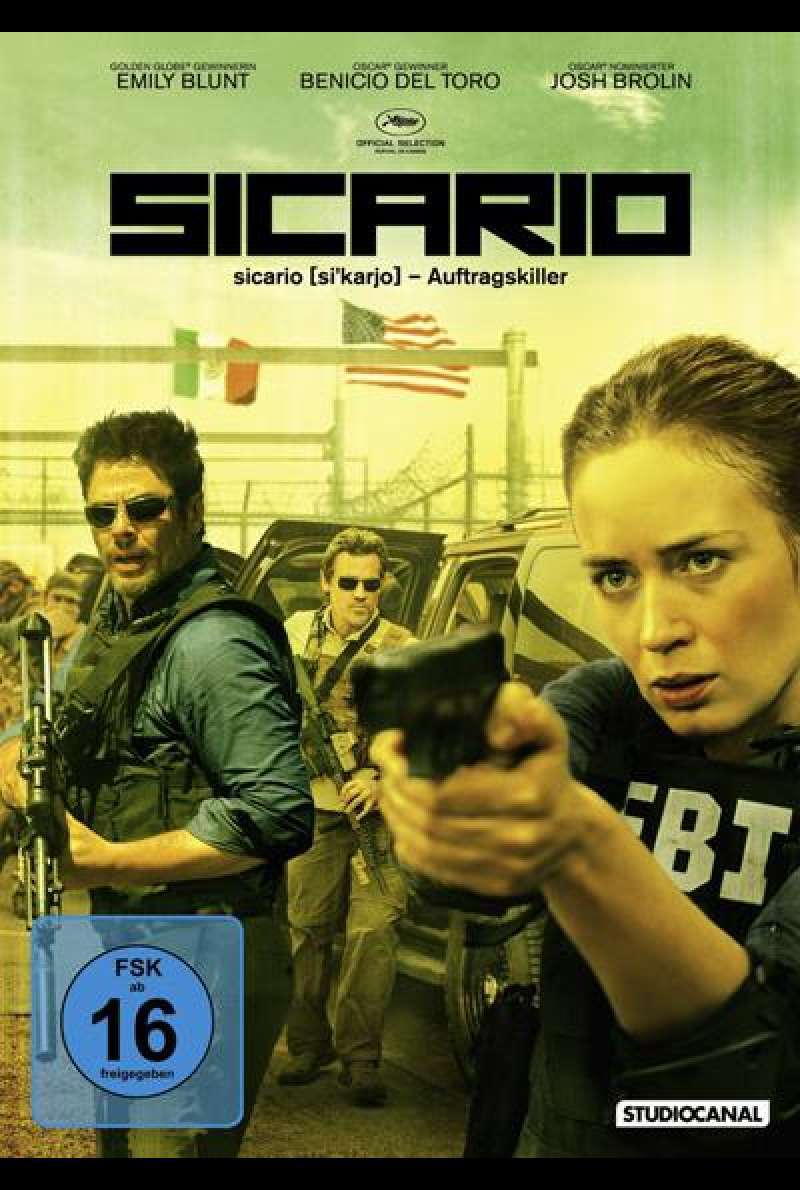 Sicario - DVD Cover